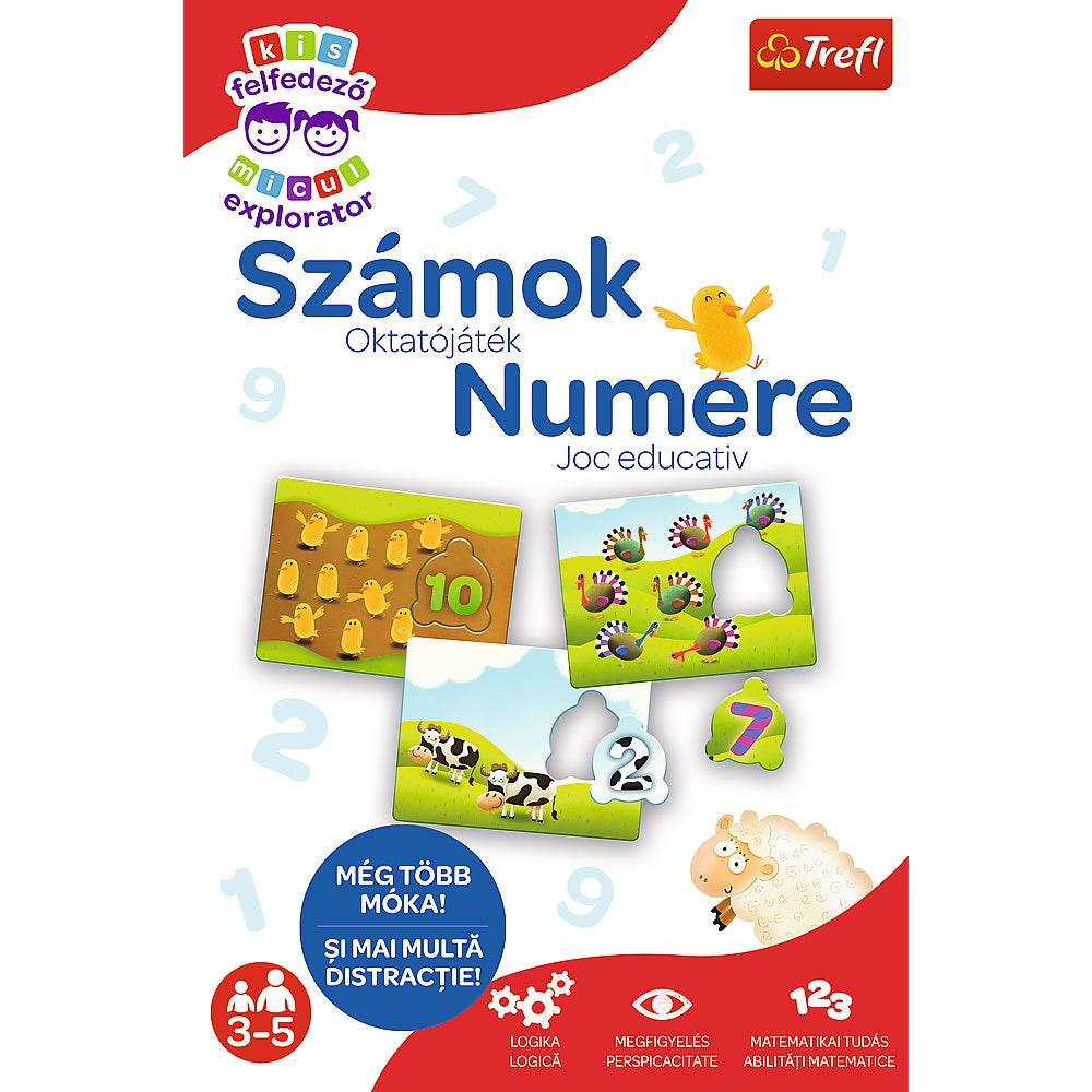 JOC EDUCATIV INVATA NUMERELE MICUL EXPLORATOR - Atelieru' lui Mesterica