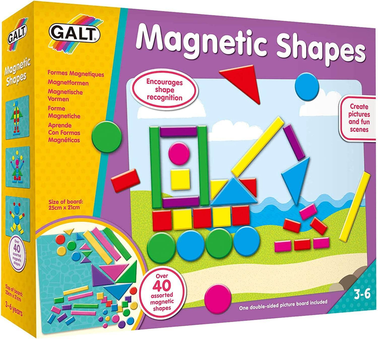 Set - forme geometrice magnetice - Atelieru' lui Mesterica
