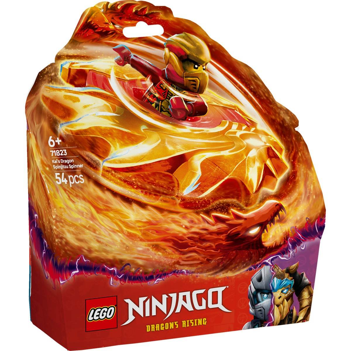 LEGO NINJAGO DRAGONUL SPINJITZU ROTITOR AL LUI KAI 71823 - Atelieru' lui Mesterica
