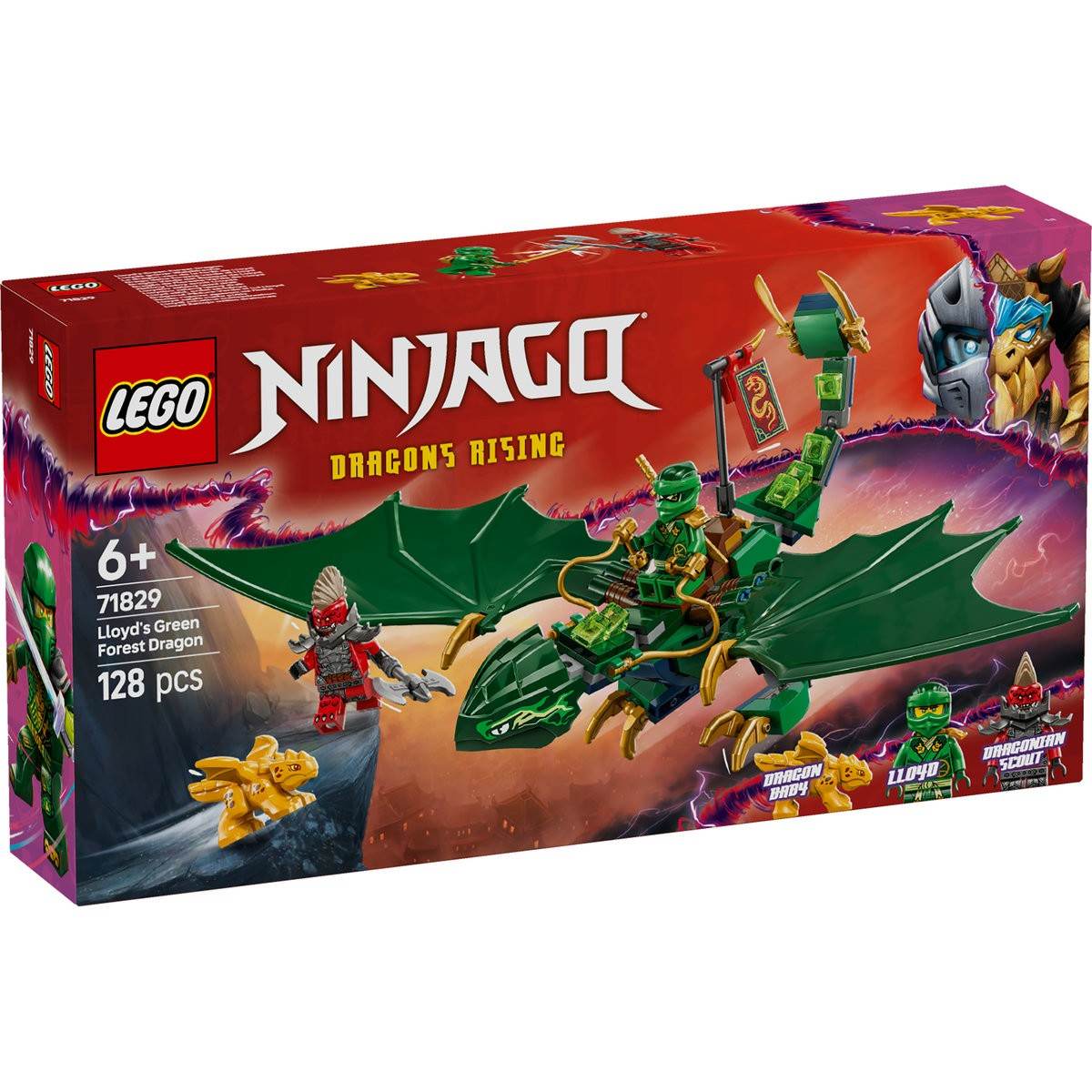 LEGO NINJAGO DRAGONUL DE PADURE AL LUI LLOYD 71829 - Atelieru' lui Mesterica