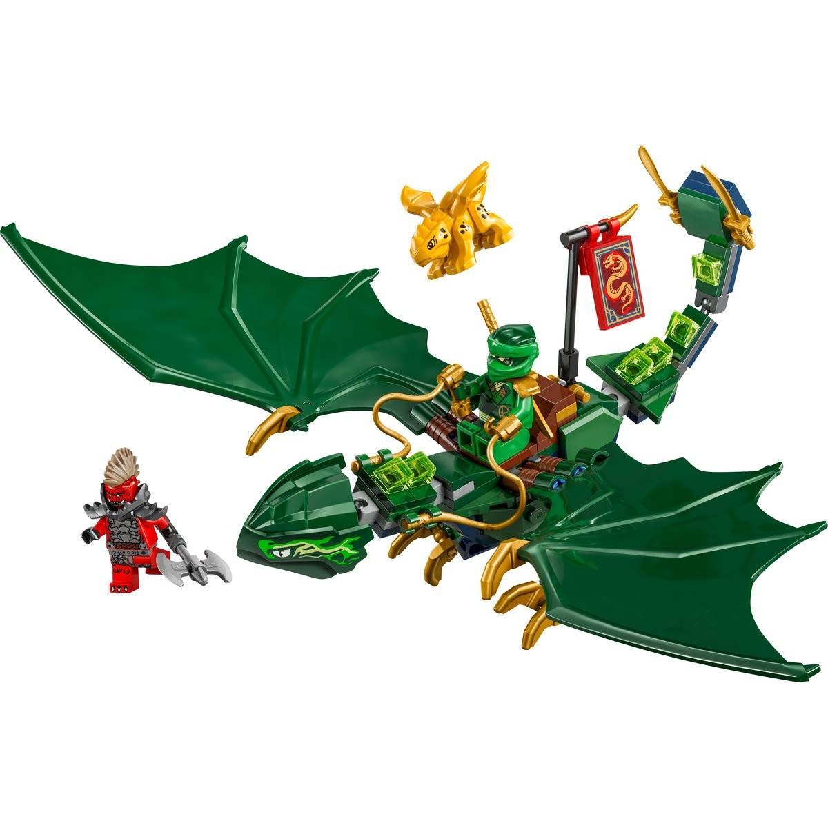 LEGO NINJAGO DRAGONUL DE PADURE AL LUI LLOYD 71829 - Atelieru' lui Mesterica