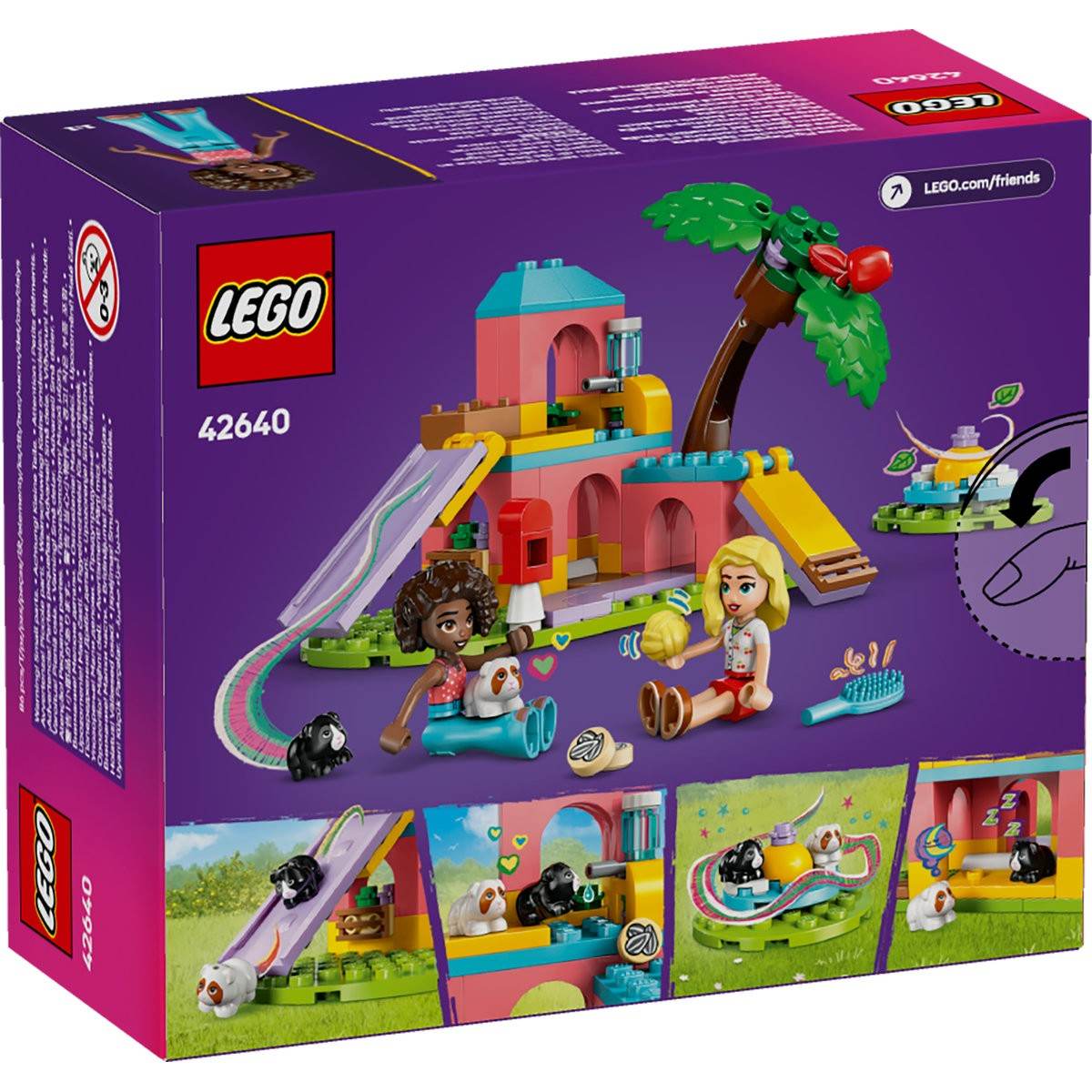 LEGO FRIENDS TEREN DE JOACA PENTRU PORCUSORI DE GUINEEA 42640 - Atelieru' lui Mesterica