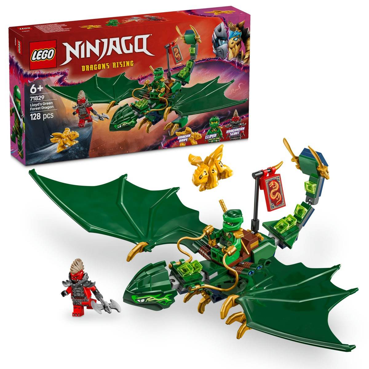 LEGO NINJAGO DRAGONUL DE PADURE AL LUI LLOYD 71829 - Atelieru' lui Mesterica