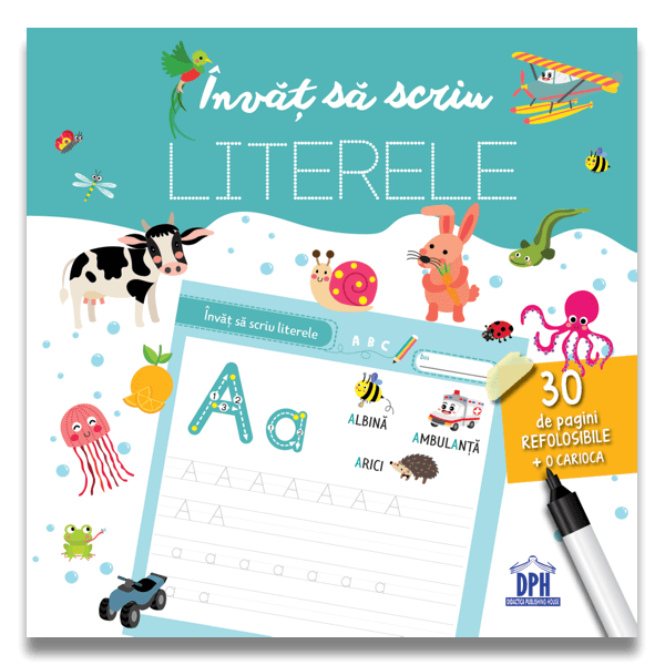 Invat sa scriu literele - Atelieru' lui Mesterica