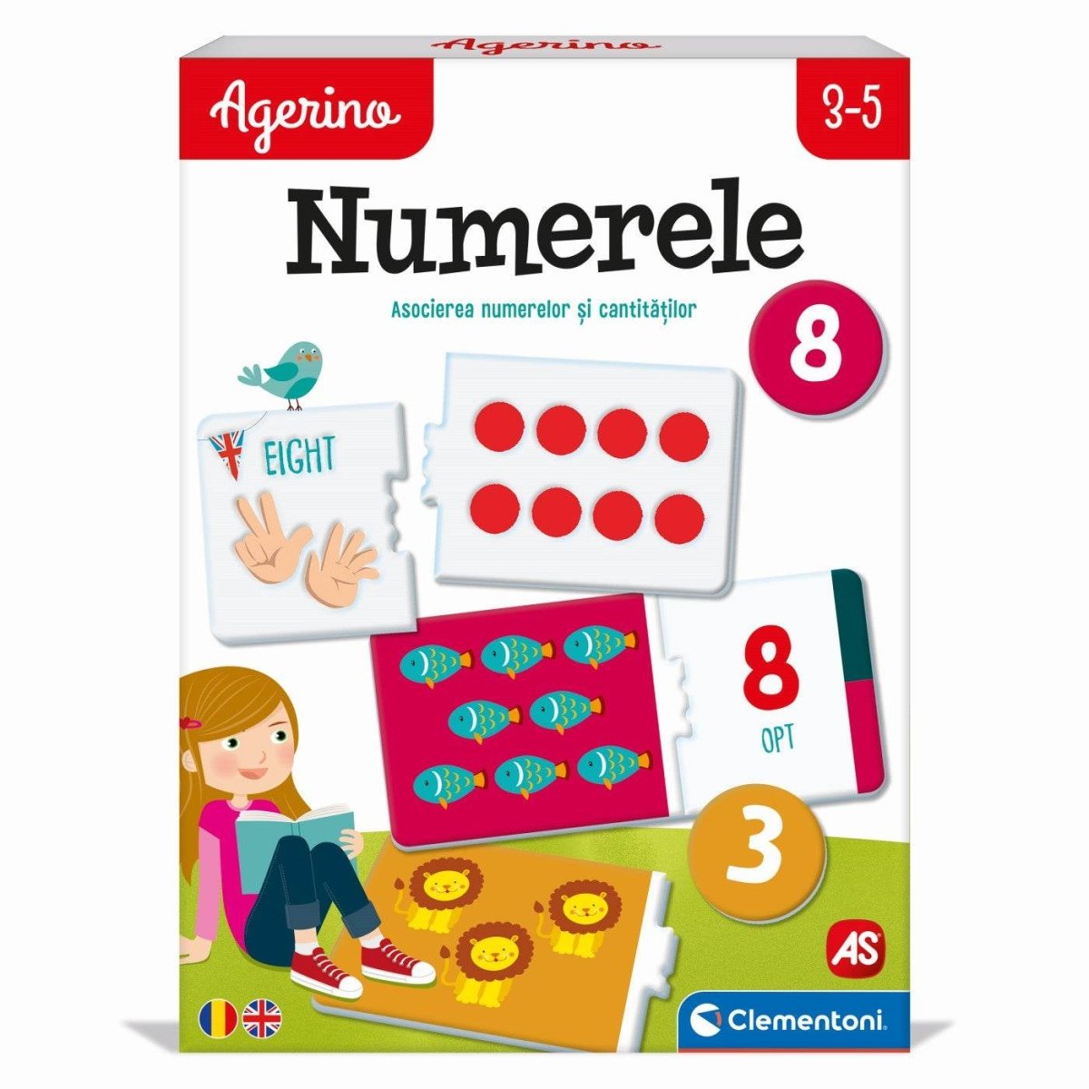 AGERINO NUMERELE EDUCATIV Atelieru' lui Mesterica | Jucarii, haine si incaltaminte pentru copii