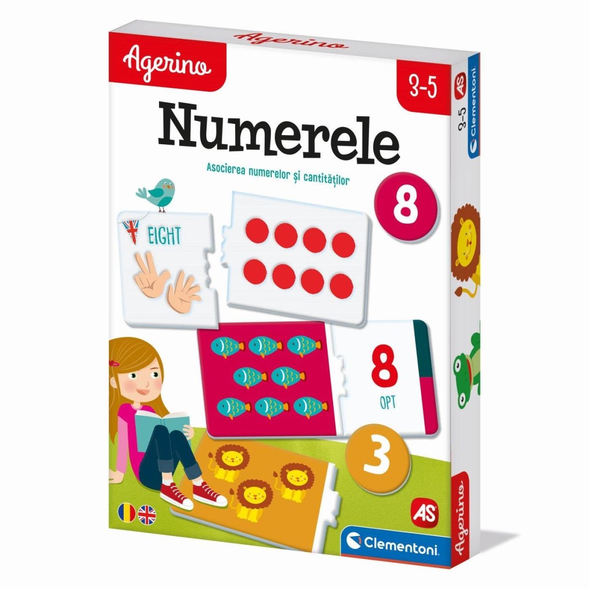 AGERINO NUMERELE EDUCATIV Atelieru' lui Mesterica | Jucarii, haine si incaltaminte pentru copii