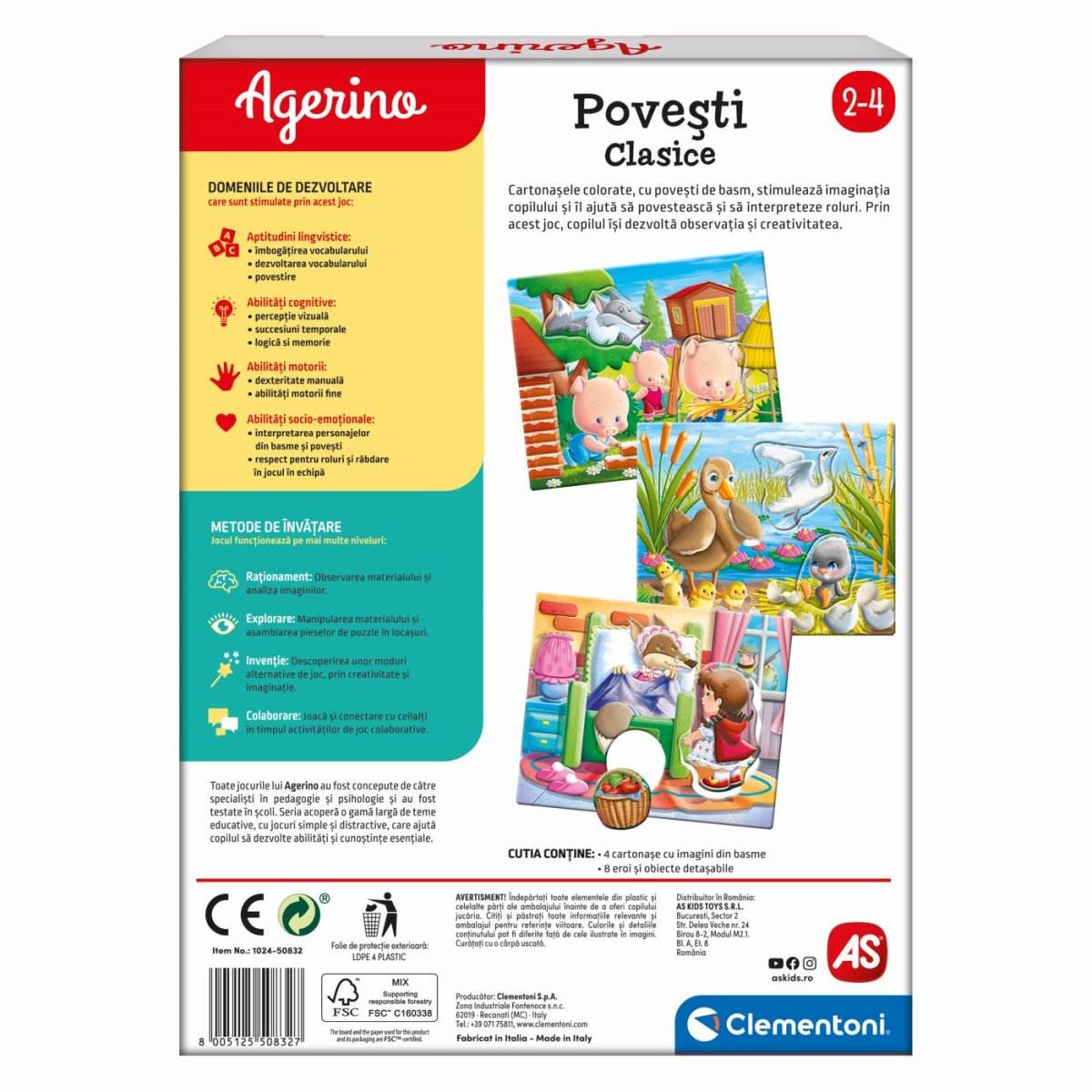 AGERINO POVESTI CLASICE EDUCATIV - Atelieru' lui Mesterica