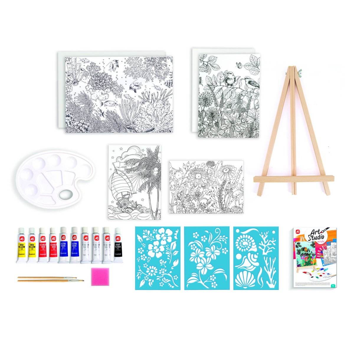 ATELIERUL DE PICTURA ART STUDIO ACRYLIC - Atelieru' lui Mesterica