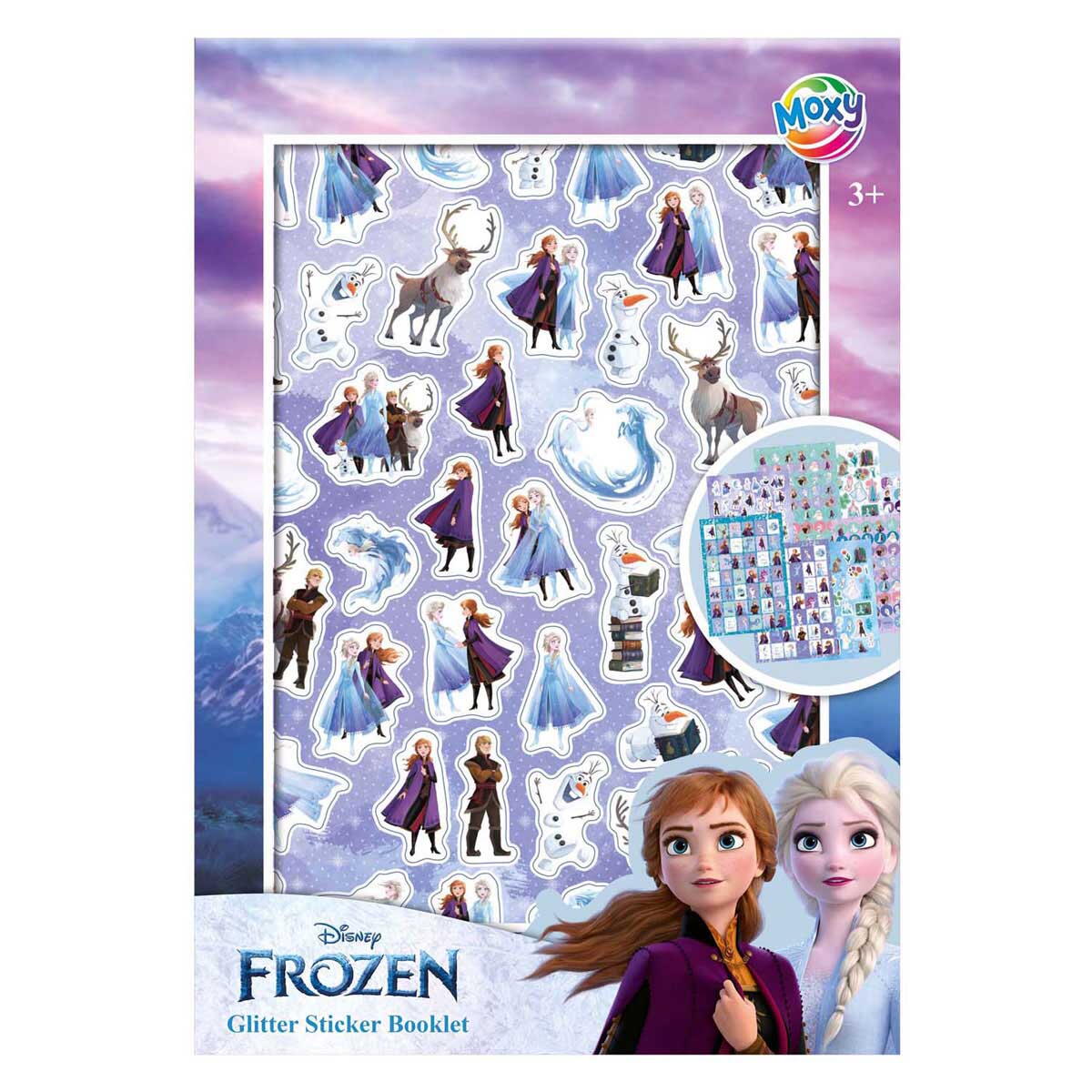 Abtibilduri cu sclipici - Frozen