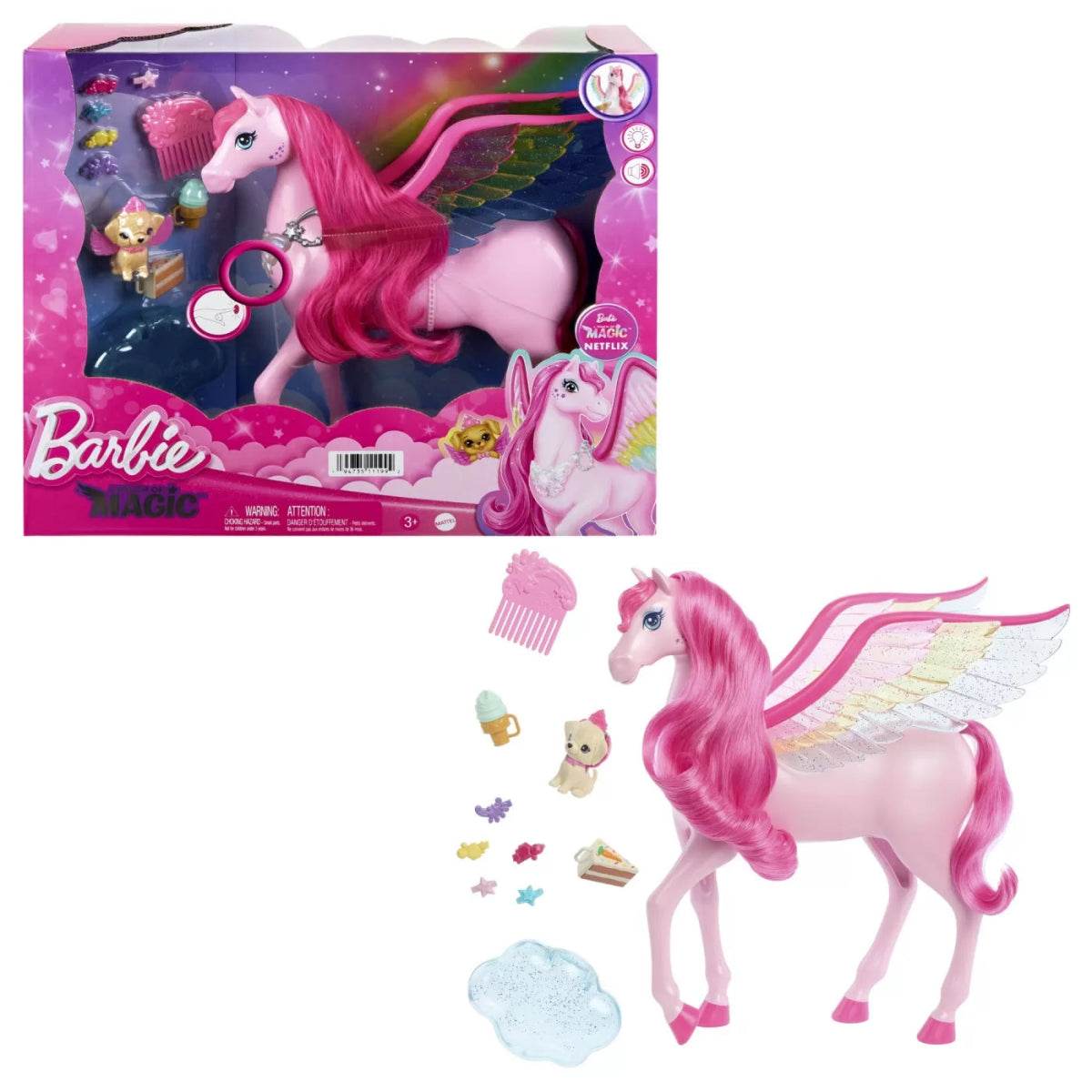 BARBIE A TOUCH OF MAGIC PEGASUS - Atelieru' lui Mesterica