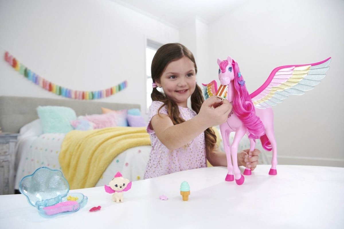 BARBIE A TOUCH OF MAGIC PEGASUS Atelieru' lui Mesterica | Jucarii, haine si incaltaminte pentru copii