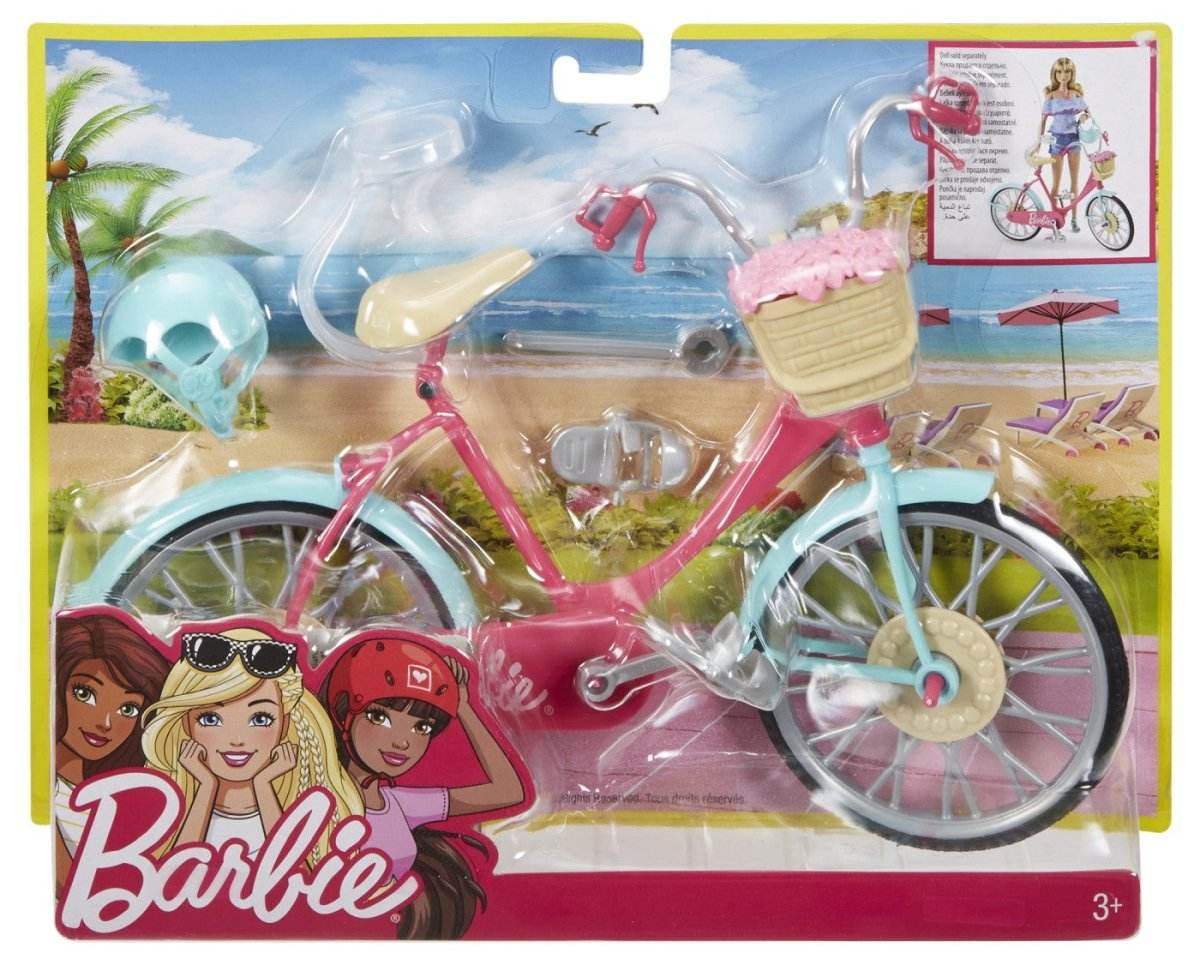 BARBIE BICICLETA ROZ LUI BARBIE - Atelieru' lui Mesterica