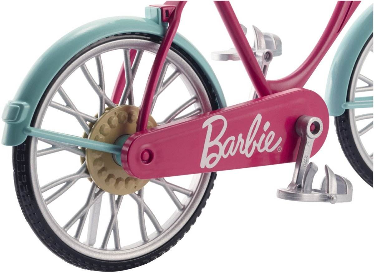 BARBIE BICICLETA ROZ LUI BARBIE - Atelieru' lui Mesterica