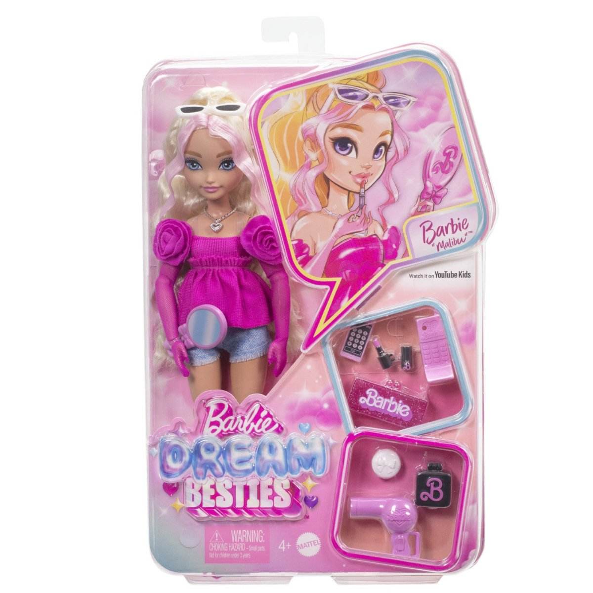 BARBIE DREAM BESTIES PAPUSA BARBIE MALIBU - Atelieru' lui Mesterica