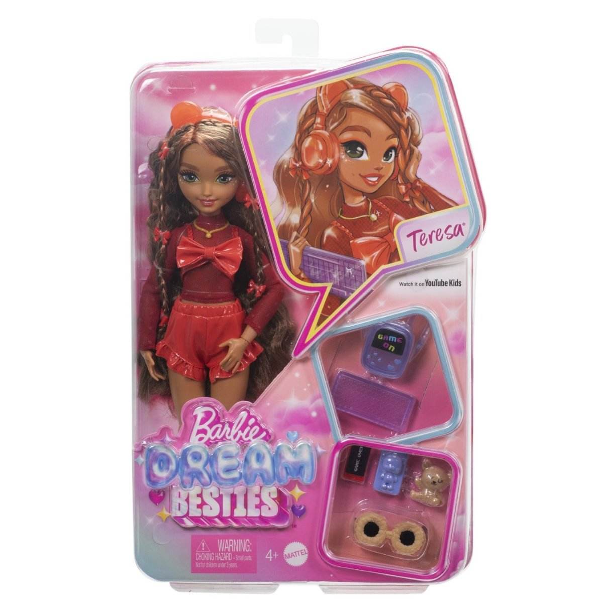 BARBIE DREAM BESTIES PAPUSA TERESA CU ACCESORII - Atelieru' lui Mesterica