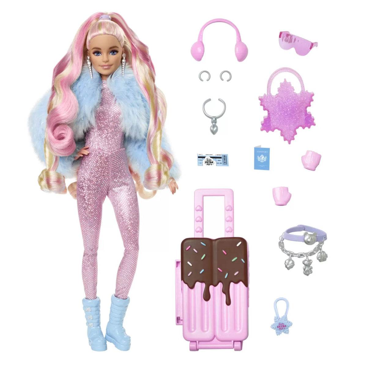 BARBIE EXTRA FLY PAPUSA BARBIE BLONDA LA MUNTE - Atelieru' lui Mesterica