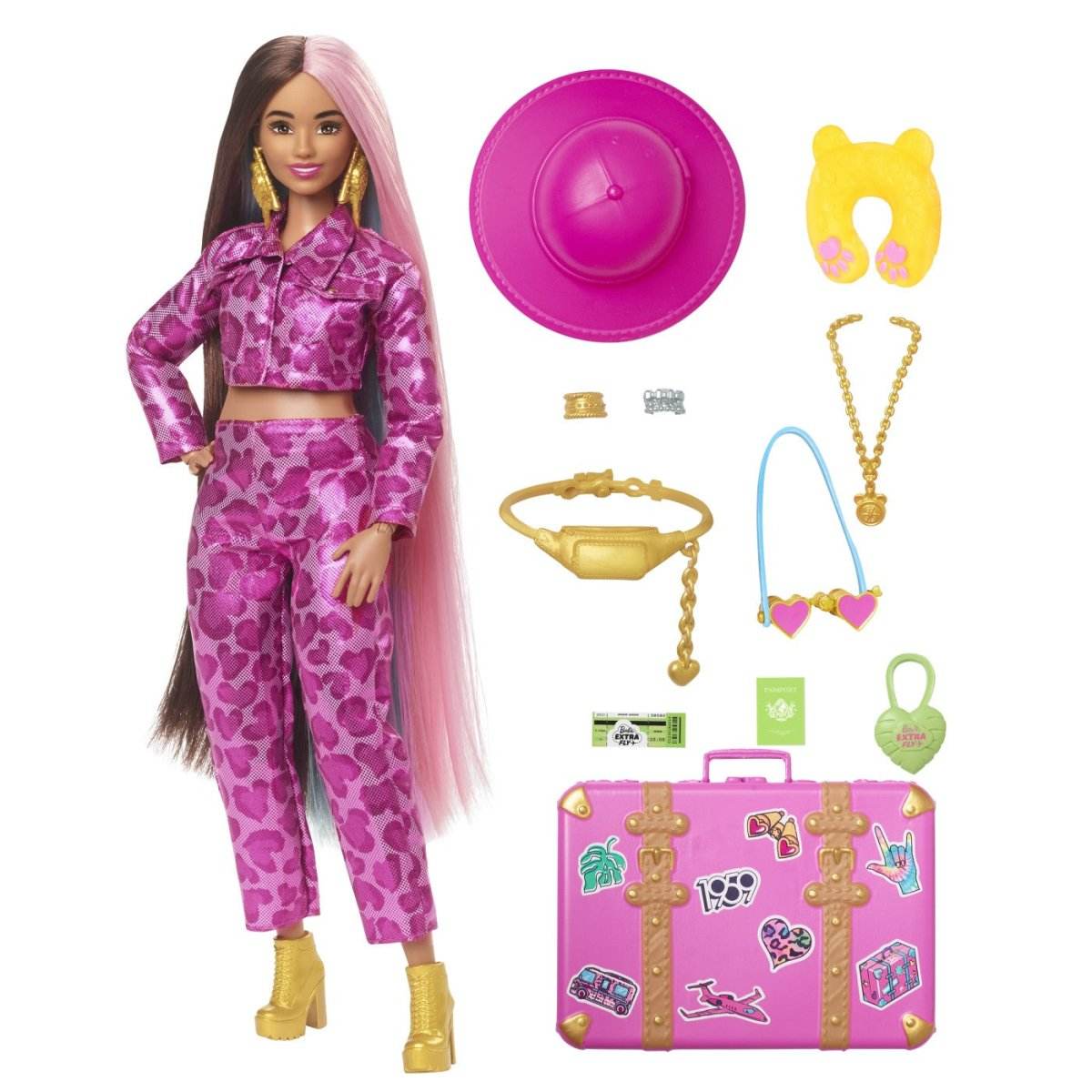 BARBIE EXTRA FLY PAPUSA BARBIE BRUNETA IN SAFARI - Atelieru' lui Mesterica