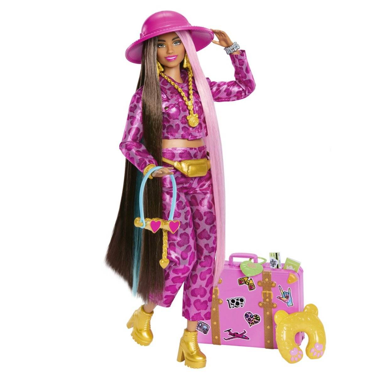 BARBIE EXTRA FLY PAPUSA BARBIE BRUNETA IN SAFARI - Atelieru' lui Mesterica