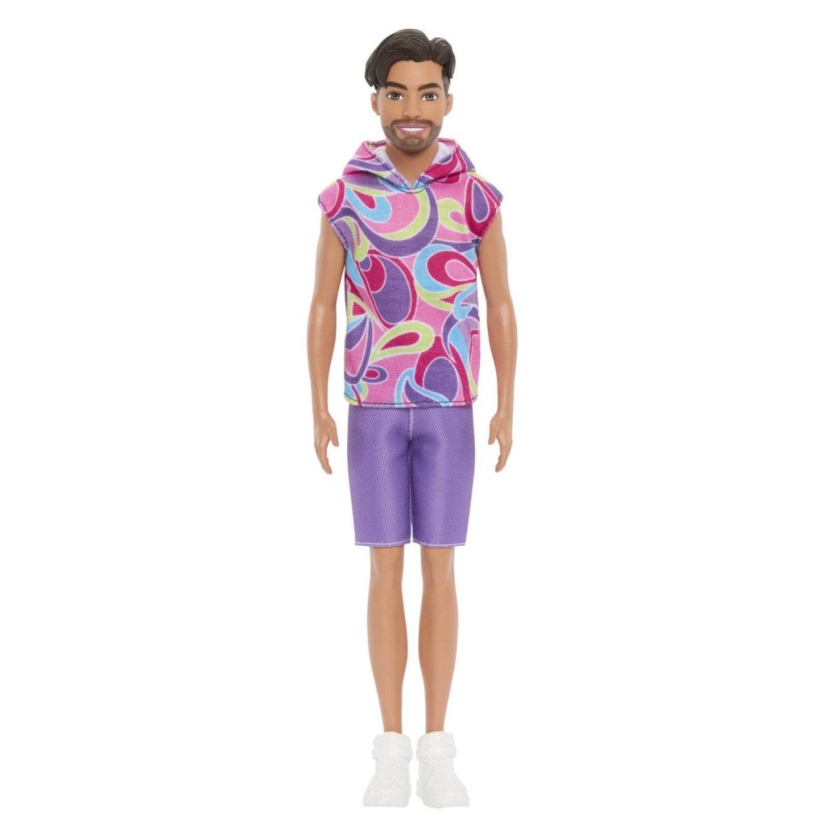 BARBIE PAPUSA BAIAT FASHIONISTAS BRUNET CU BARBA SI TRICOU CU GLUGA Atelieru' lui Mesterica | Jucarii, haine si incaltaminte pentru copii