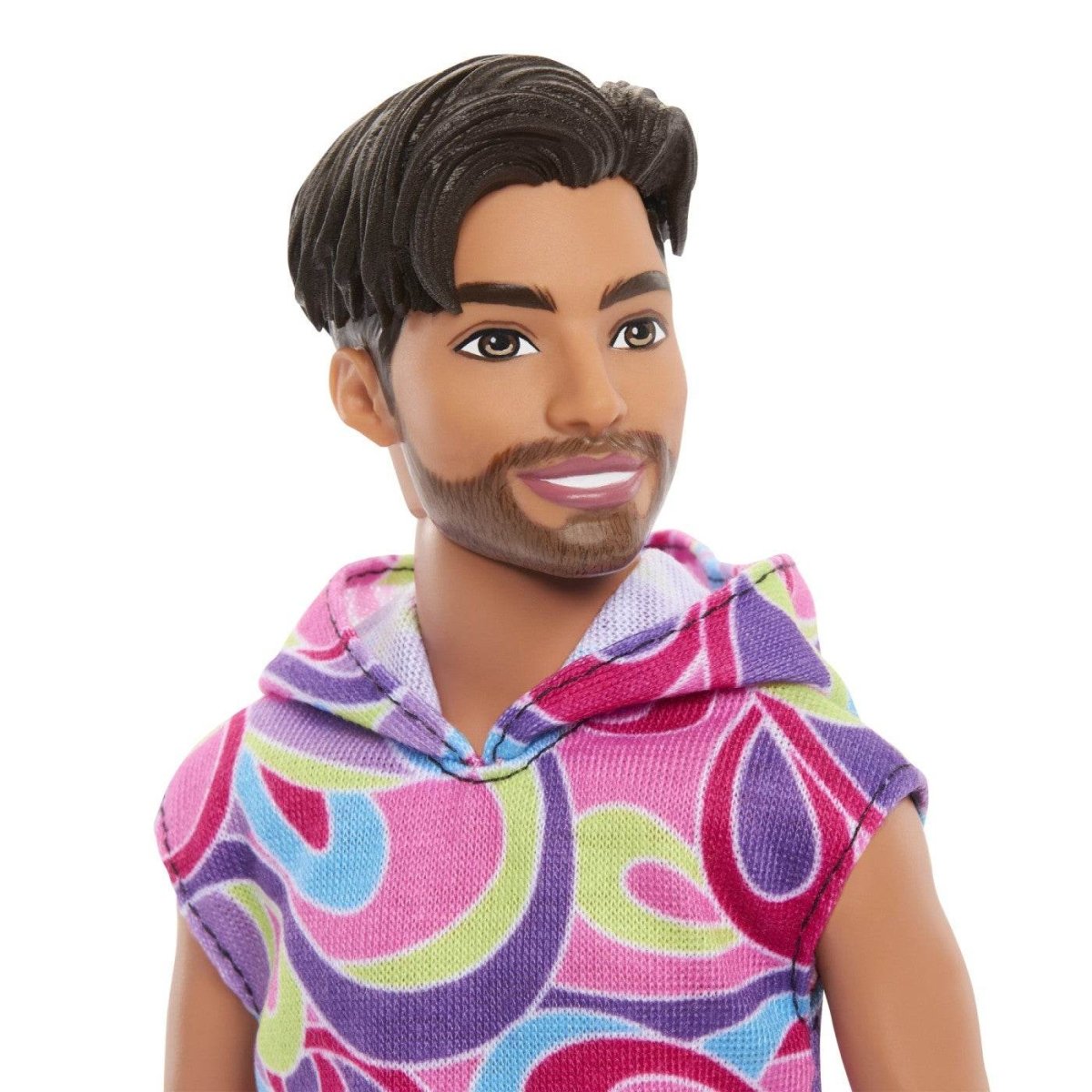BARBIE PAPUSA BAIAT FASHIONISTAS BRUNET CU BARBA SI TRICOU CU GLUGA Atelieru' lui Mesterica | Jucarii, haine si incaltaminte pentru copii