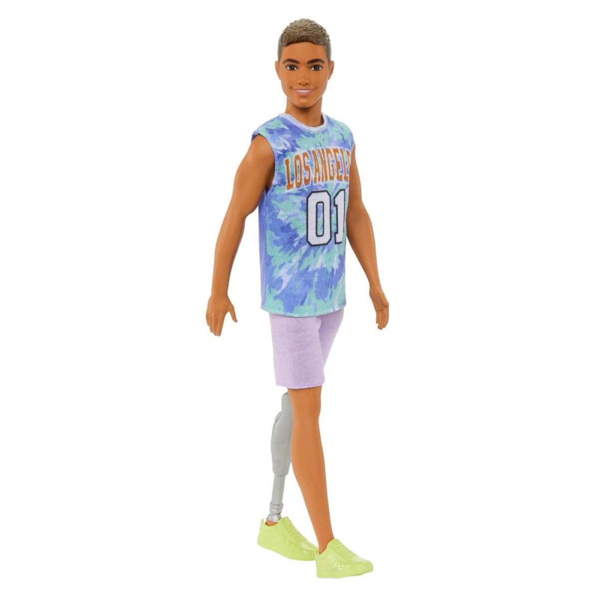 BARBIE PAPUSA BAIAT FASHIONISTAS SATEN CU UN PICIOR CU PROTEZA - Atelieru' lui Mesterica