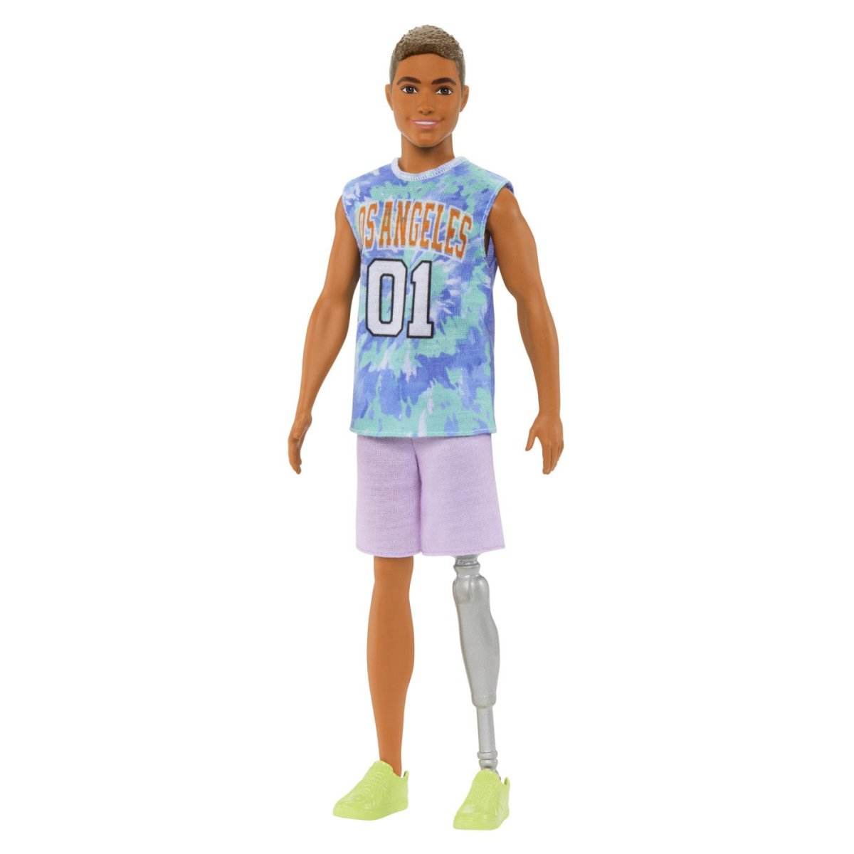 BARBIE PAPUSA BAIAT FASHIONISTAS SATEN CU UN PICIOR CU PROTEZA - Atelieru' lui Mesterica