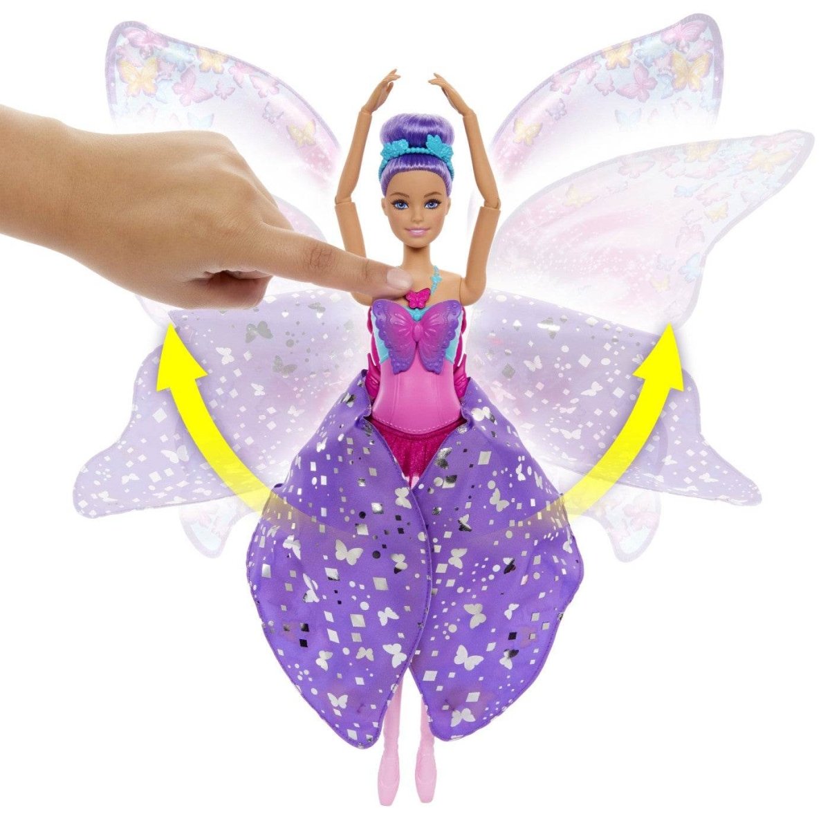 BARBIE PAPUSA BARBIE CU ARIPI Atelieru' lui Mesterica | Jucarii, haine si incaltaminte pentru copii