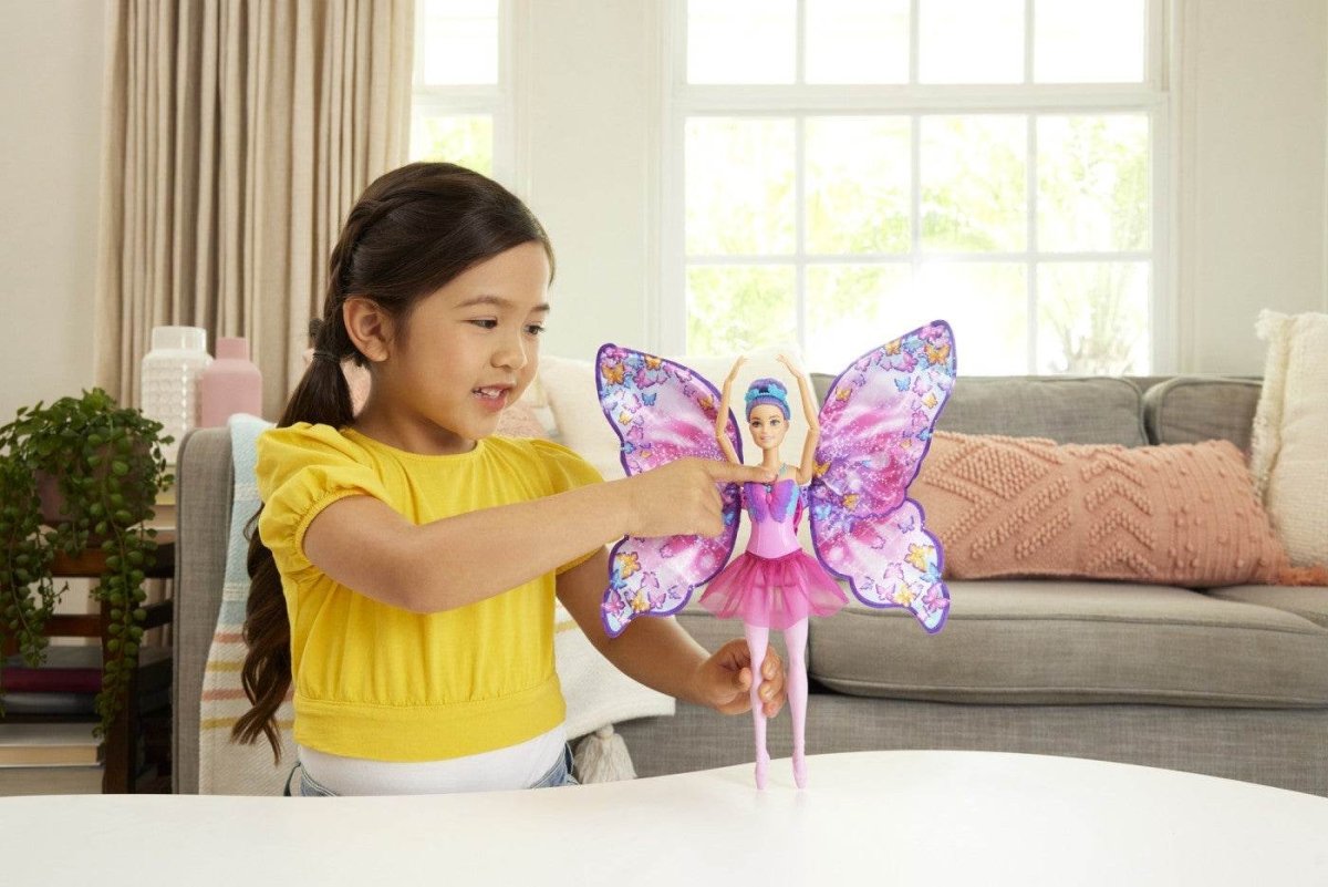 BARBIE PAPUSA BARBIE CU ARIPI Atelieru' lui Mesterica | Jucarii, haine si incaltaminte pentru copii
