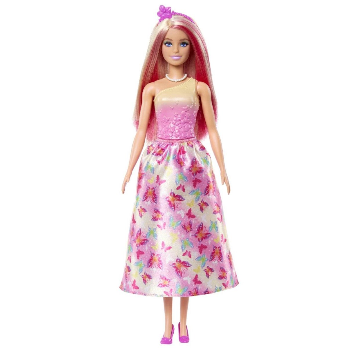 BARBIE PAPUSA BARBIE CU PARUL BLOND SI ROZ Atelieru' lui Mesterica | Jucarii, haine si incaltaminte pentru copii