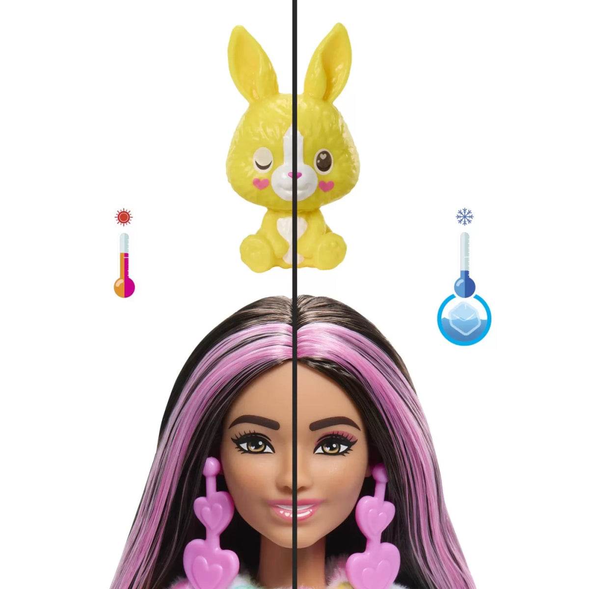 BARBIE PAPUSA BARBIE CUTIE REVEAL IEPURAS - Atelieru' lui Mesterica