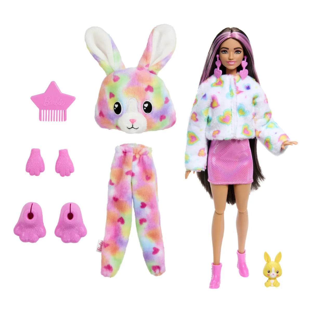 BARBIE PAPUSA BARBIE CUTIE REVEAL IEPURAS - Atelieru' lui Mesterica