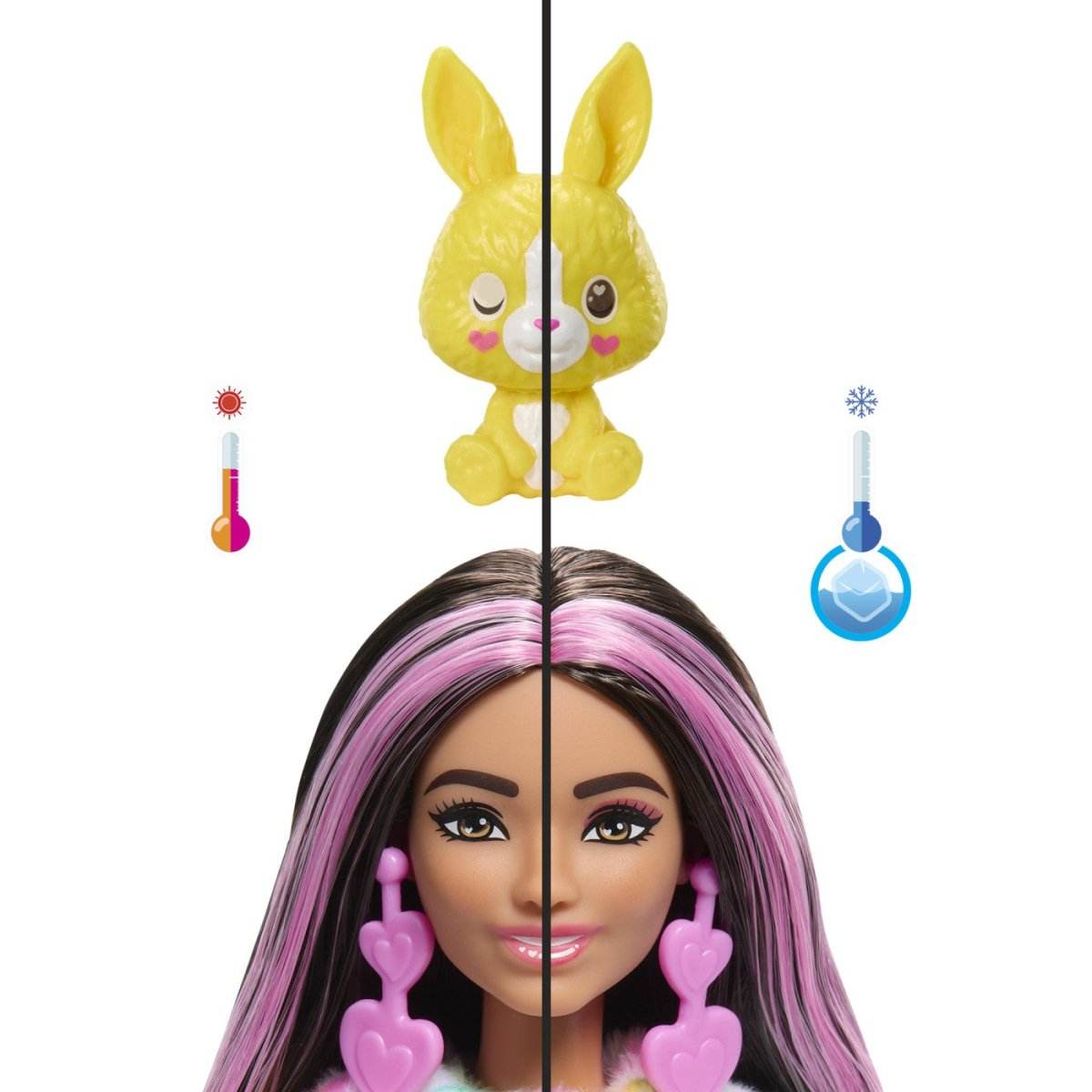 BARBIE PAPUSA BARBIE CUTIE REVEAL IEPURAS - Atelieru' lui Mesterica
