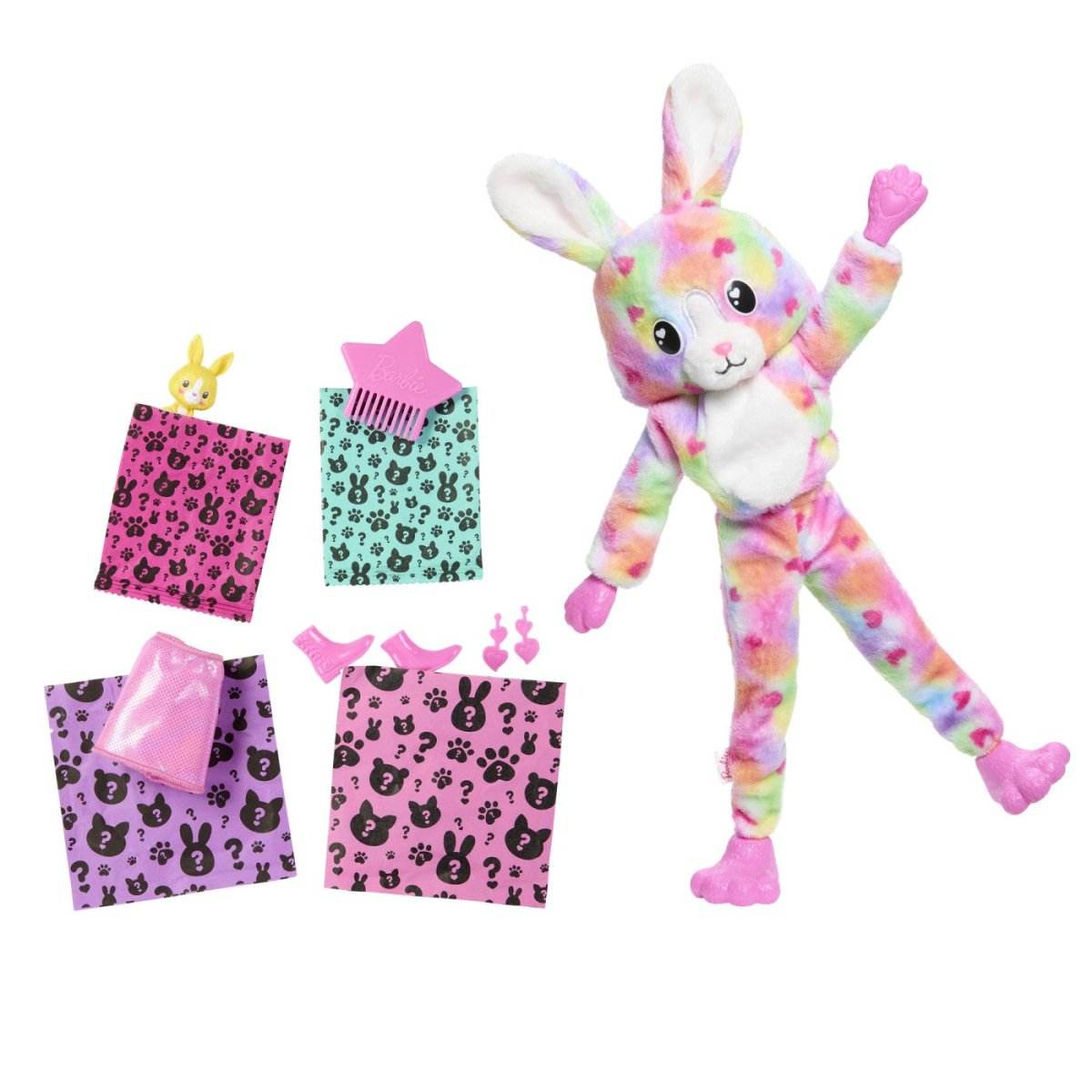 BARBIE PAPUSA BARBIE CUTIE REVEAL IEPURAS - Atelieru' lui Mesterica
