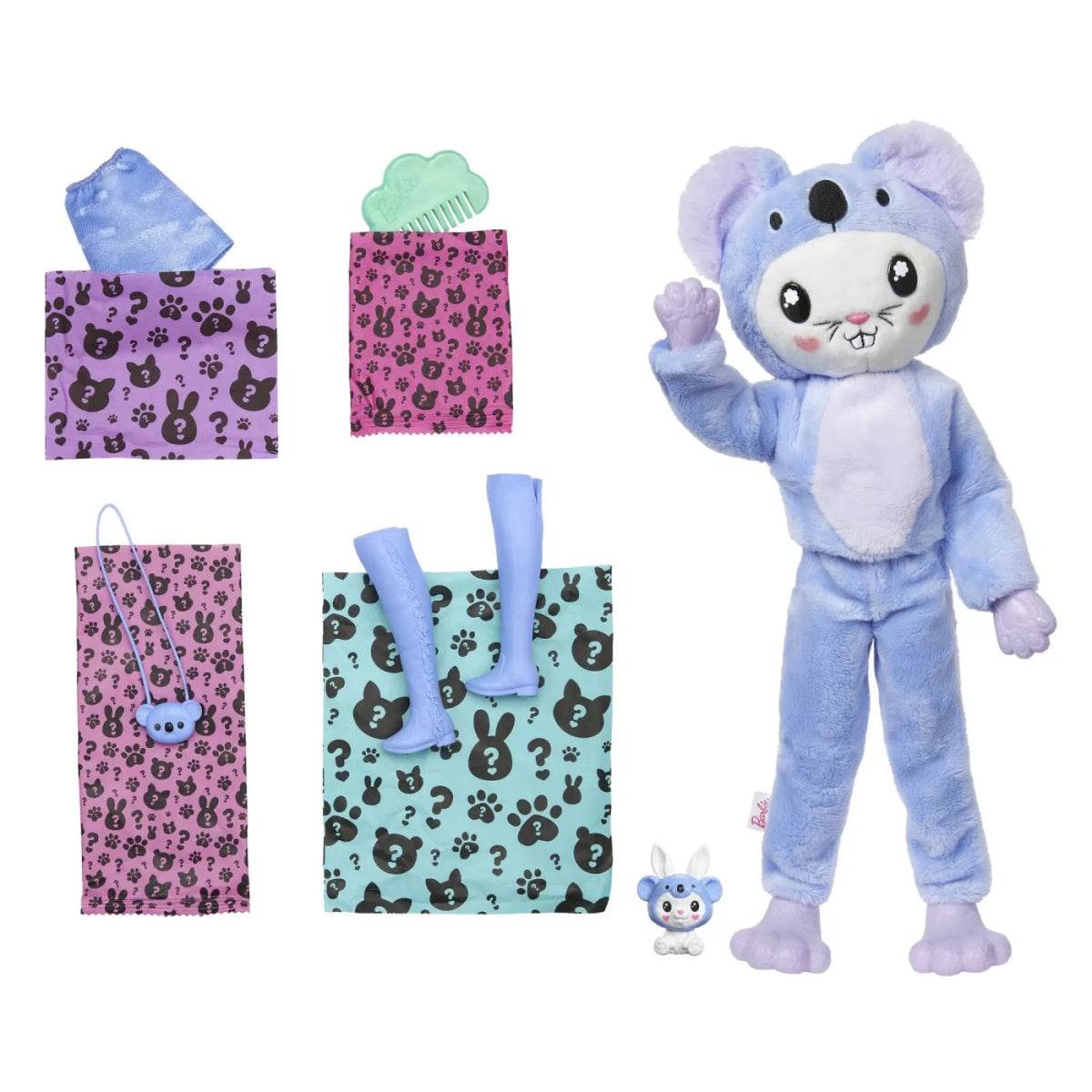 BARBIE PAPUSA BARBIE CUTIE REVEAL IEPURAS URS KOALA - Atelieru' lui Mesterica