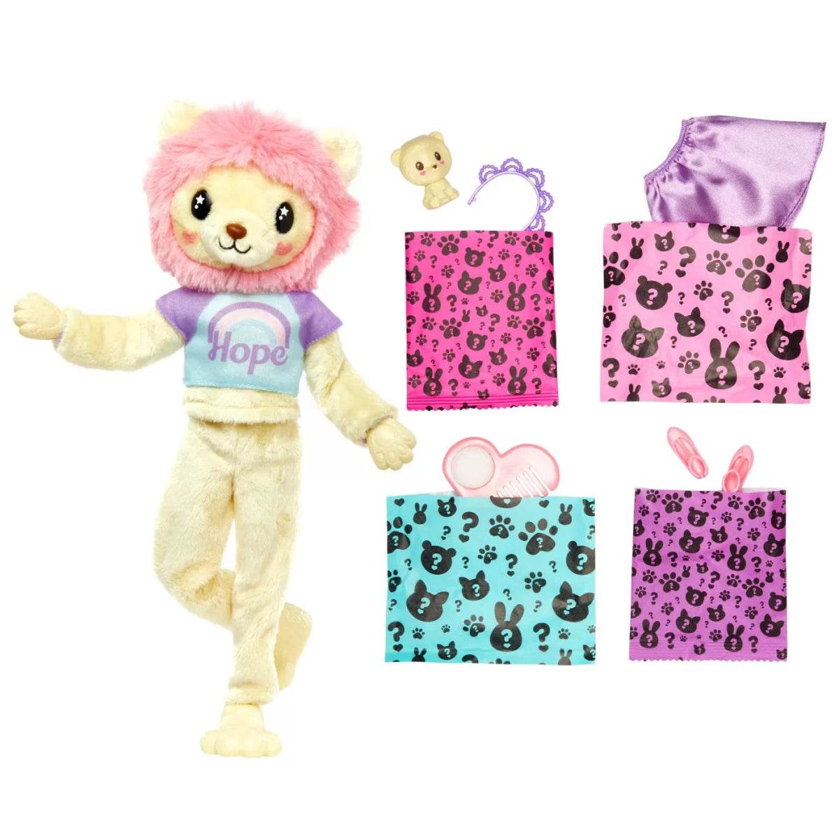 BARBIE PAPUSA BARBIE CUTIE REVEAL LEUSOR - Atelieru' lui Mesterica