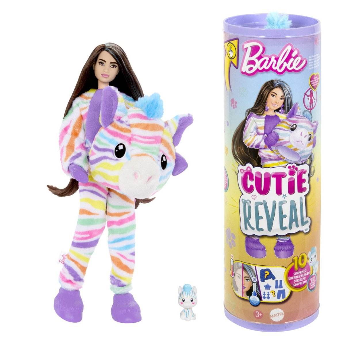 BARBIE PAPUSA BARBIE CUTIE REVEAL ZEBRA - Atelieru' lui Mesterica