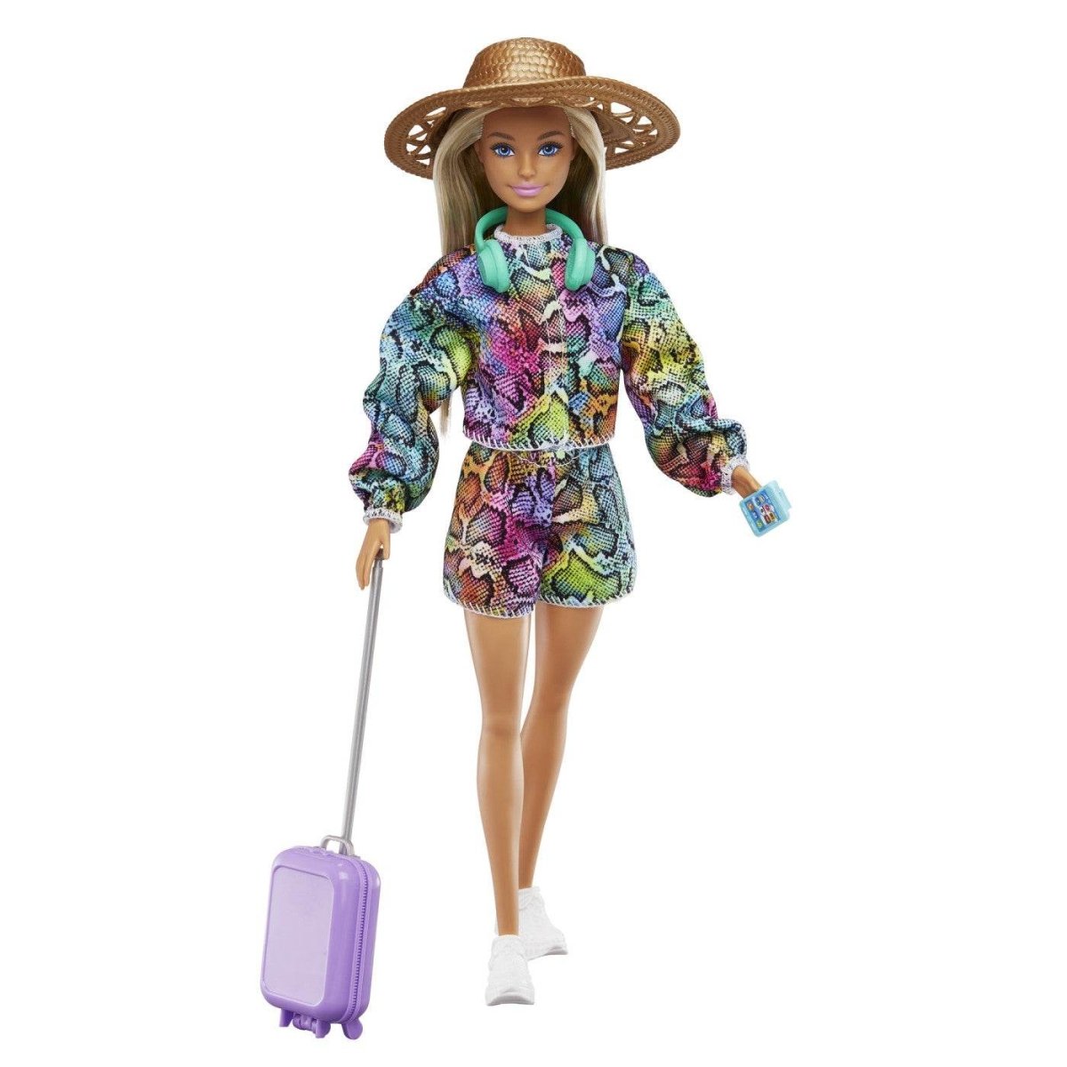 BARBIE PAPUSA BARBIE IN CALATORIE Atelieru' lui Mesterica | Jucarii, haine si incaltaminte pentru copii