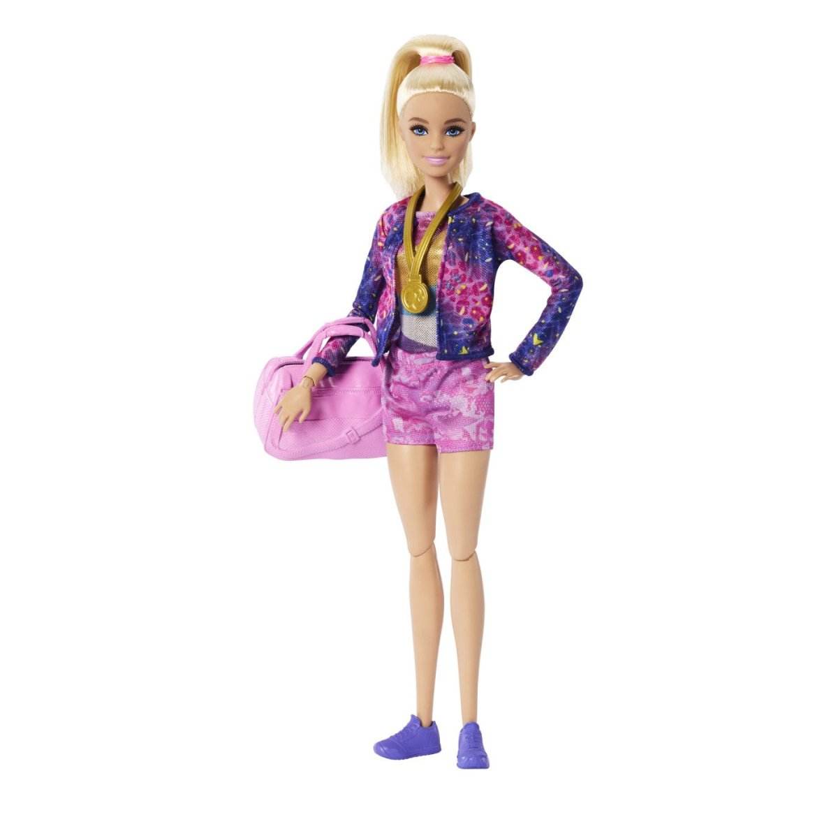 BARBIE PAPUSA BARBIE YOU CAN BE GIMNASTA BLONDA - Atelieru' lui Mesterica
