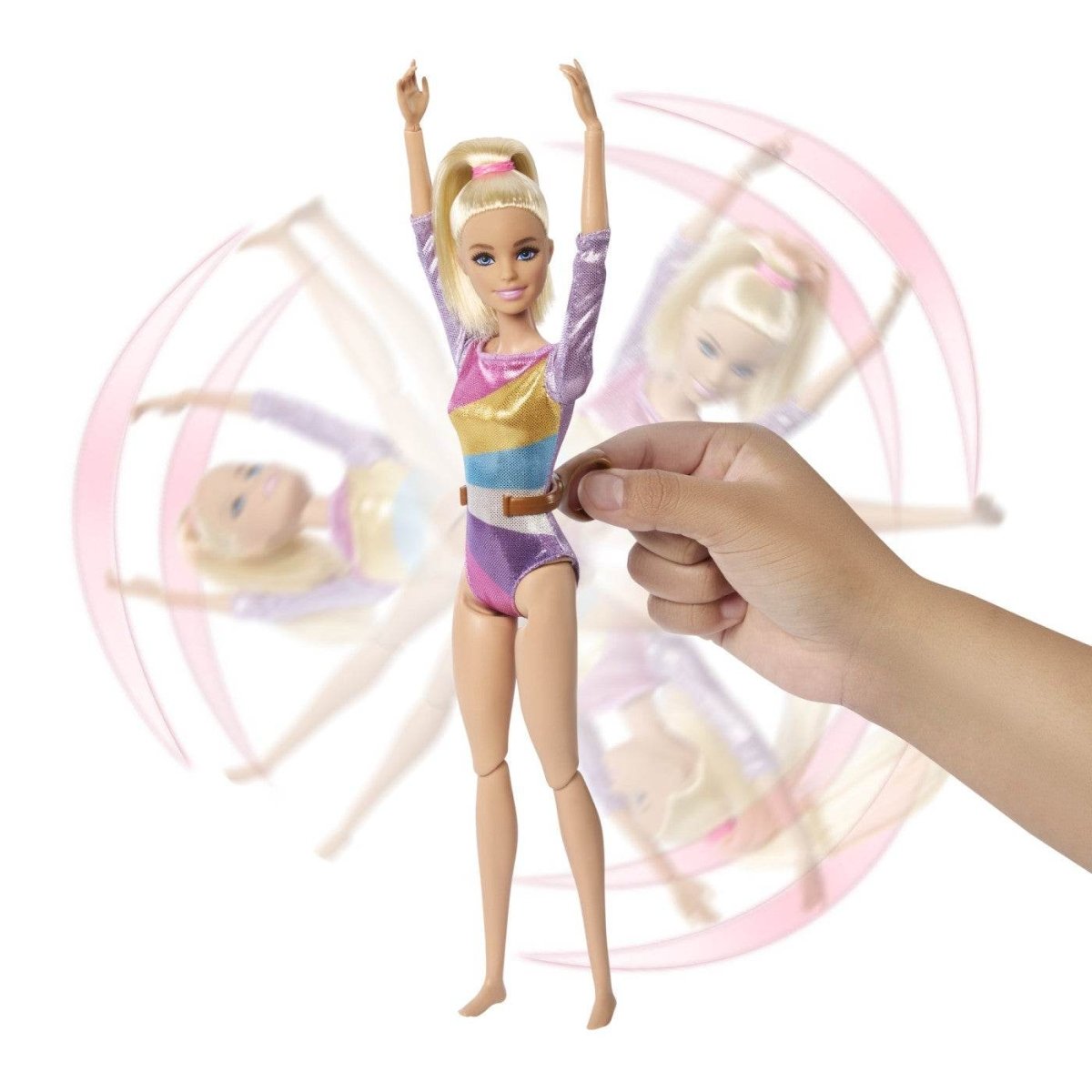 BARBIE PAPUSA BARBIE YOU CAN BE GIMNASTA BLONDA Atelieru' lui Mesterica | Jucarii, haine si incaltaminte pentru copii
