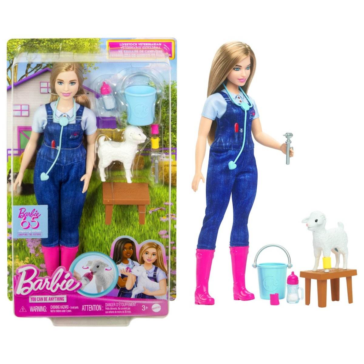 BARBIE PAPUSA BARBIE YOU CAN BE MEDIC VETERINAR - Atelieru' lui Mesterica