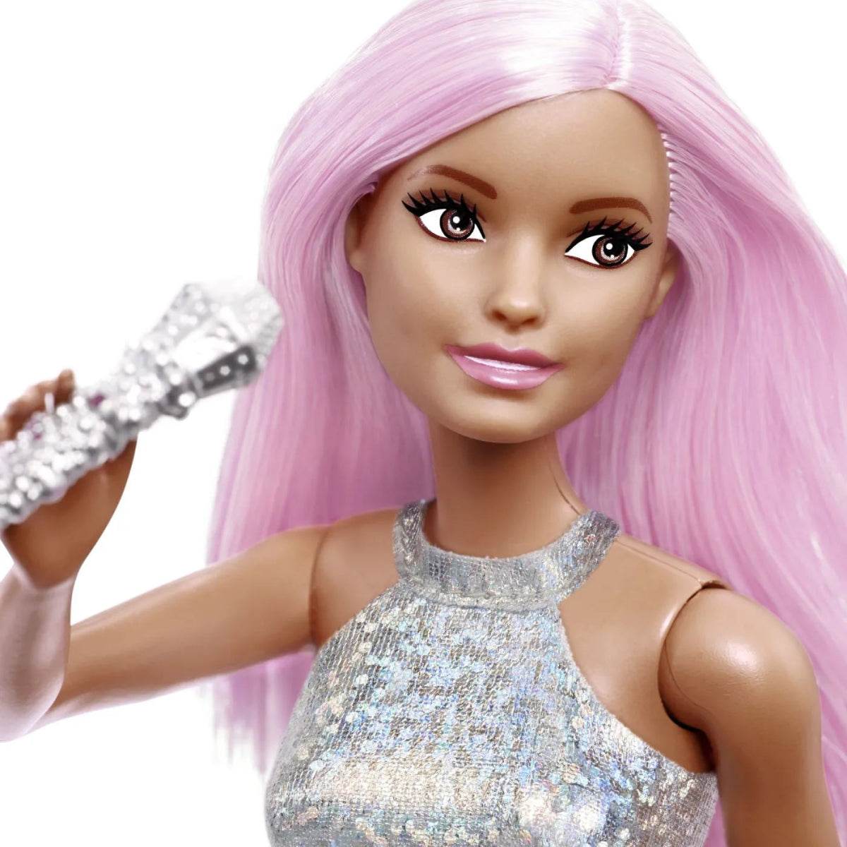 BARBIE PAPUSA BARBIE YOU CAN BE SET BARBIE STAR POP SI MICROFON - Atelieru' lui Mesterica