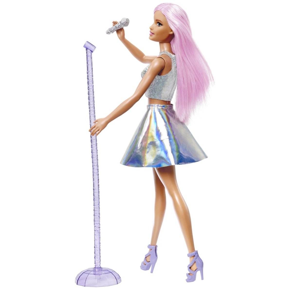 BARBIE PAPUSA BARBIE YOU CAN BE SET BARBIE STAR POP SI MICROFON - Atelieru' lui Mesterica