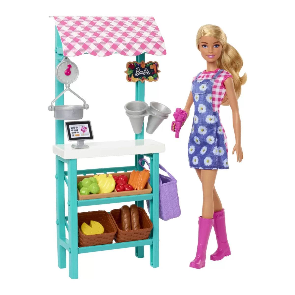 BARBIE PAPUSA BARBIE YOU CAN BE VANZATOARE LA MARKET - Atelieru' lui Mesterica