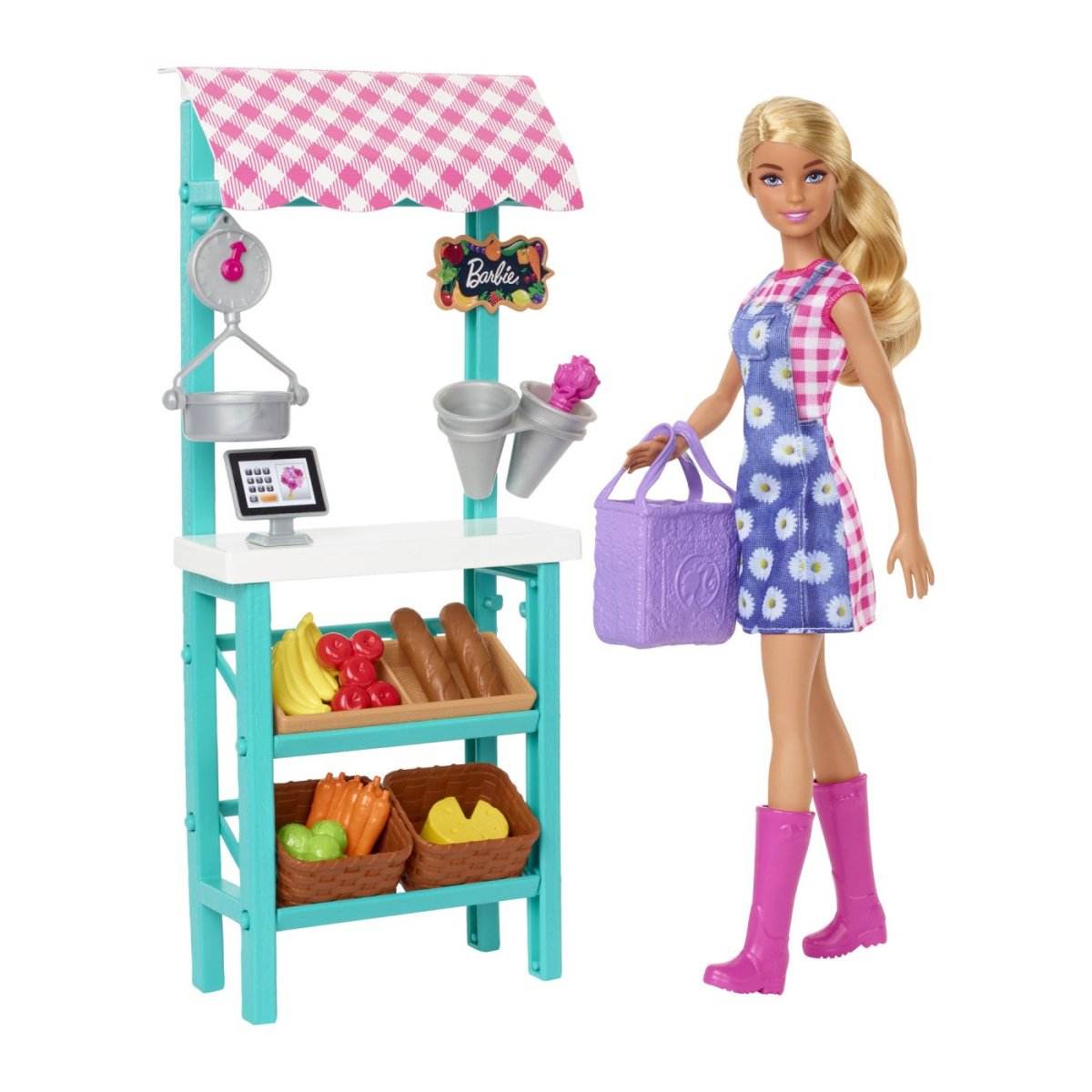 BARBIE PAPUSA BARBIE YOU CAN BE VANZATOARE LA MARKET - Atelieru' lui Mesterica