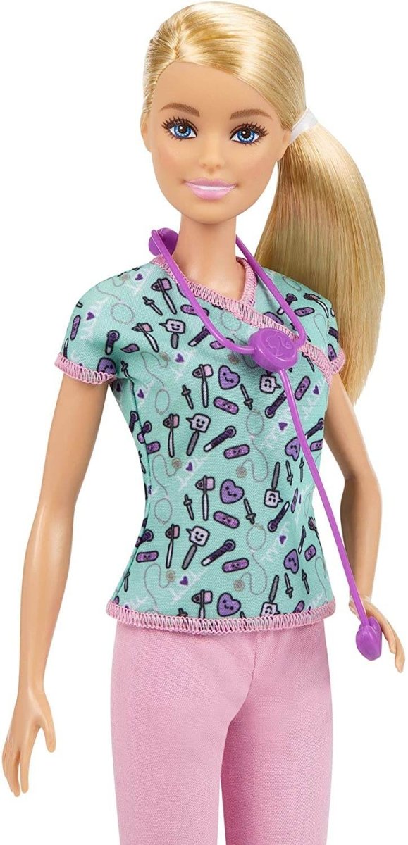 BARBIE PAPUSA CARIERE ASISTENTA MEDICALA Atelieru' lui Mesterica | Jucarii, haine si incaltaminte pentru copii