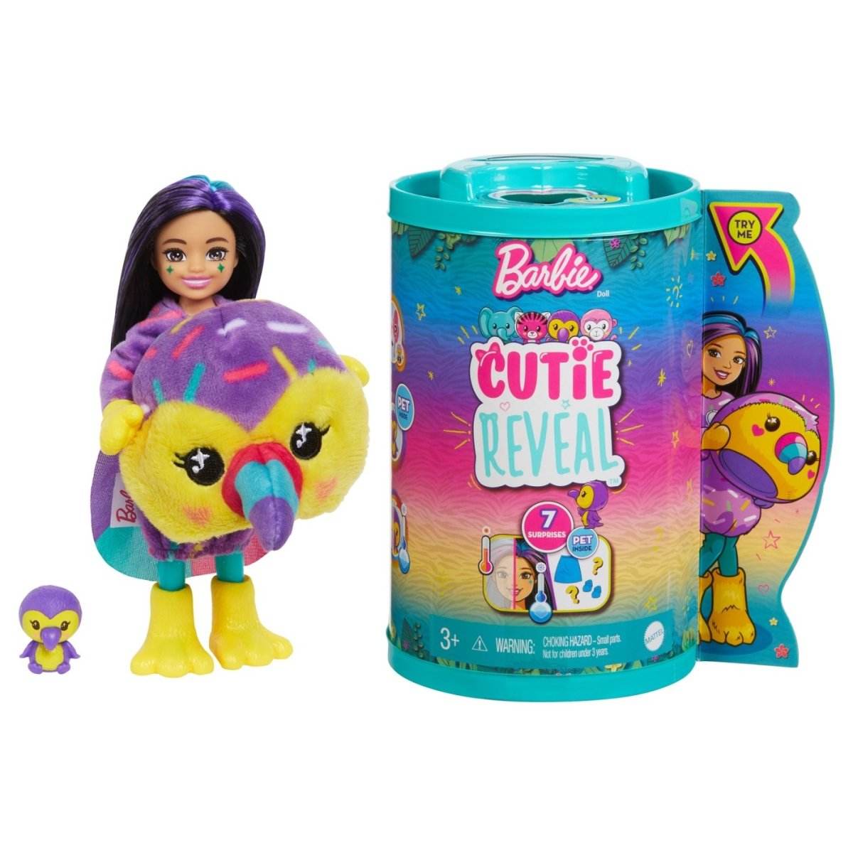 BARBIE PAPUSA CHELSEA CUTIE REVEAL TUCAN - Atelieru' lui Mesterica