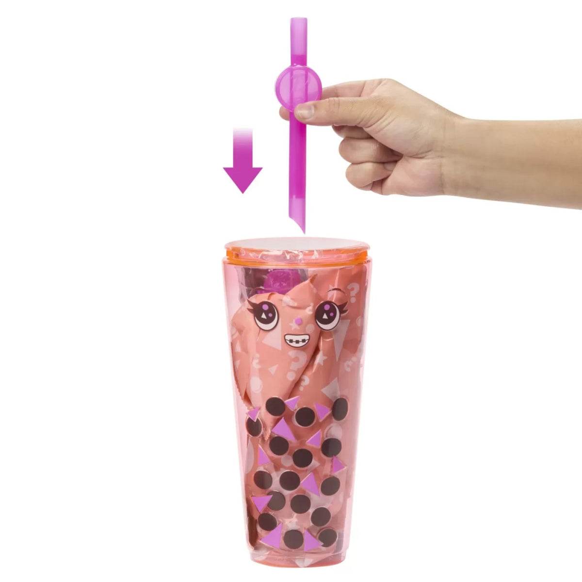 BARBIE POP REVEAL BUBBLE TEA PAPUSA BARBIE MANGO MOCHI - Atelieru' lui Mesterica