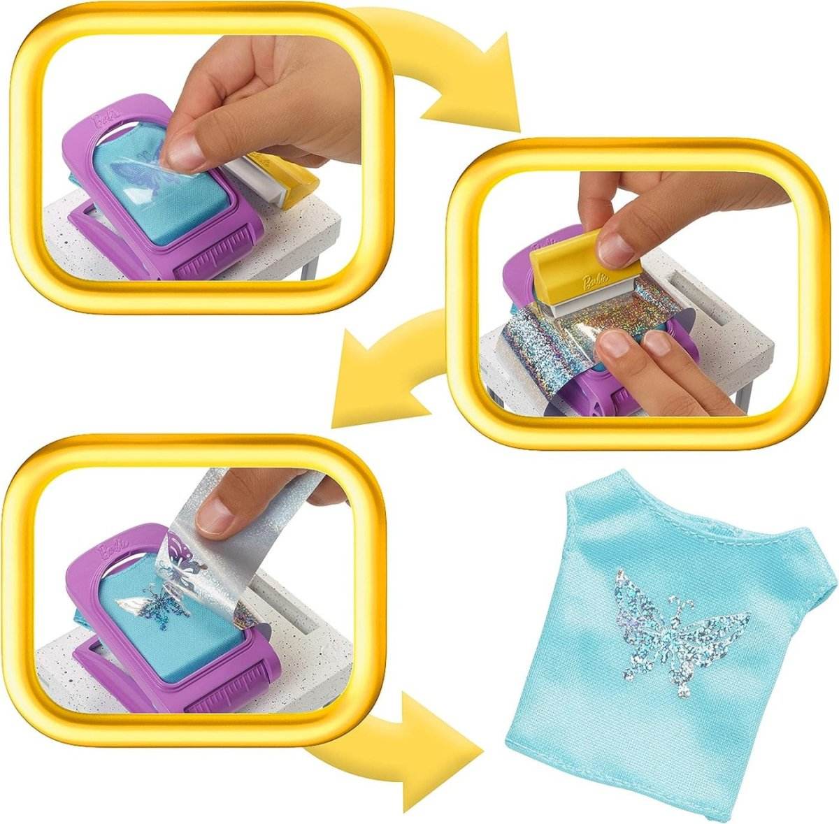 BARBIE SET BARBIE MAGAZINUL DE IMPRIMAT - Atelieru' lui Mesterica