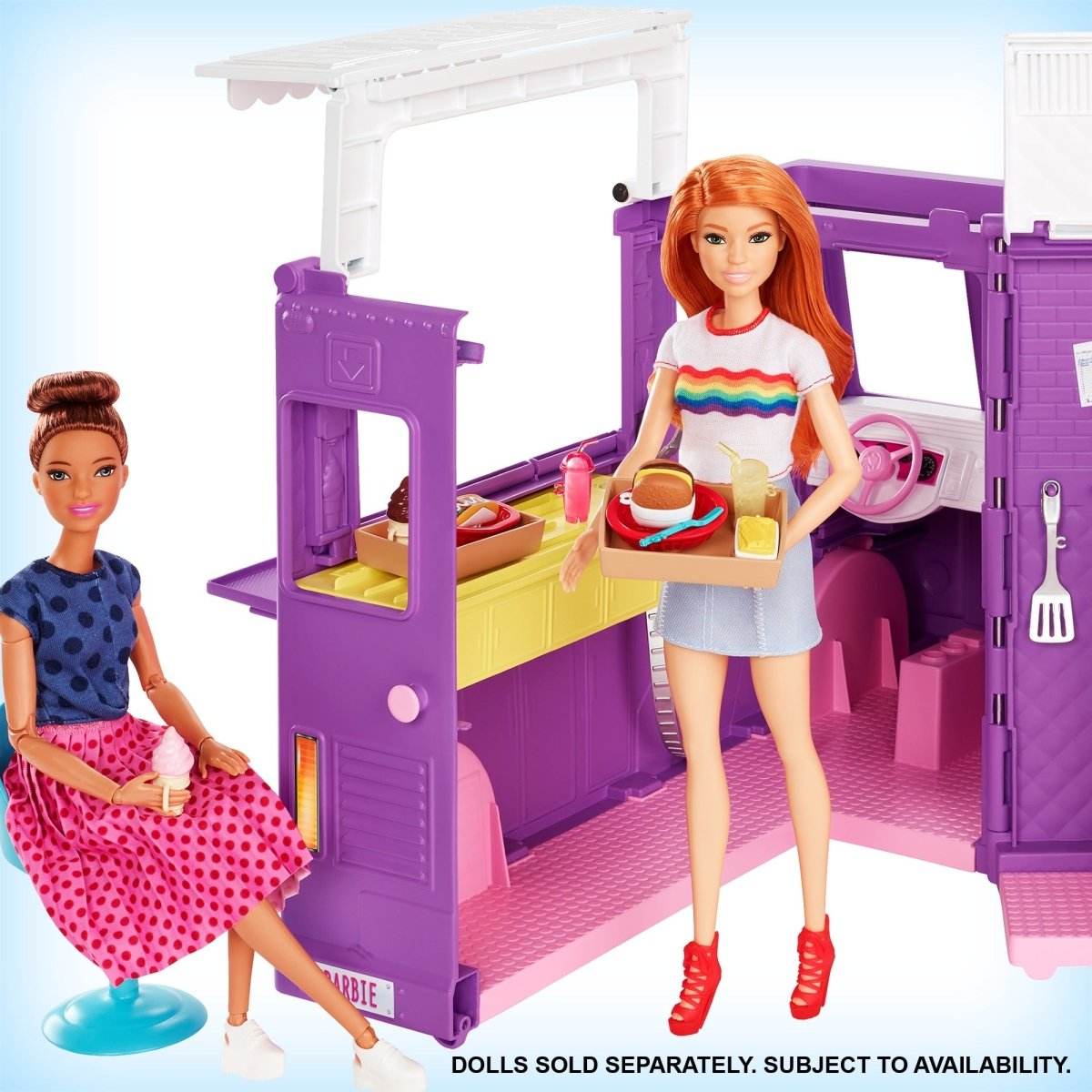 BARBIE SET CU RULOTA LA PICNIC - Atelieru' lui Mesterica