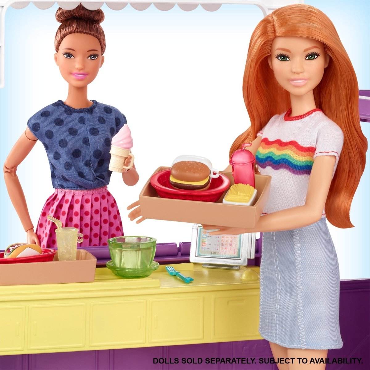 BARBIE SET CU RULOTA LA PICNIC - Atelieru' lui Mesterica